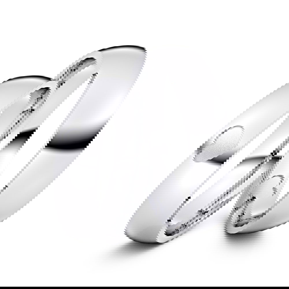 Partnerringe / Freundschaftsringe Herz an Herz 925er Silber - 3804