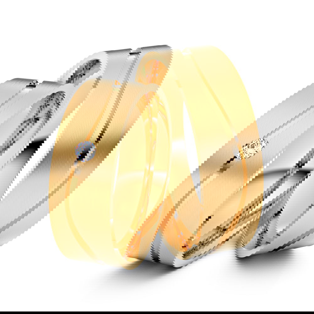Trauringe Pirna 585er Roségold - 3058 - Eheringe - Hochzeitsringe