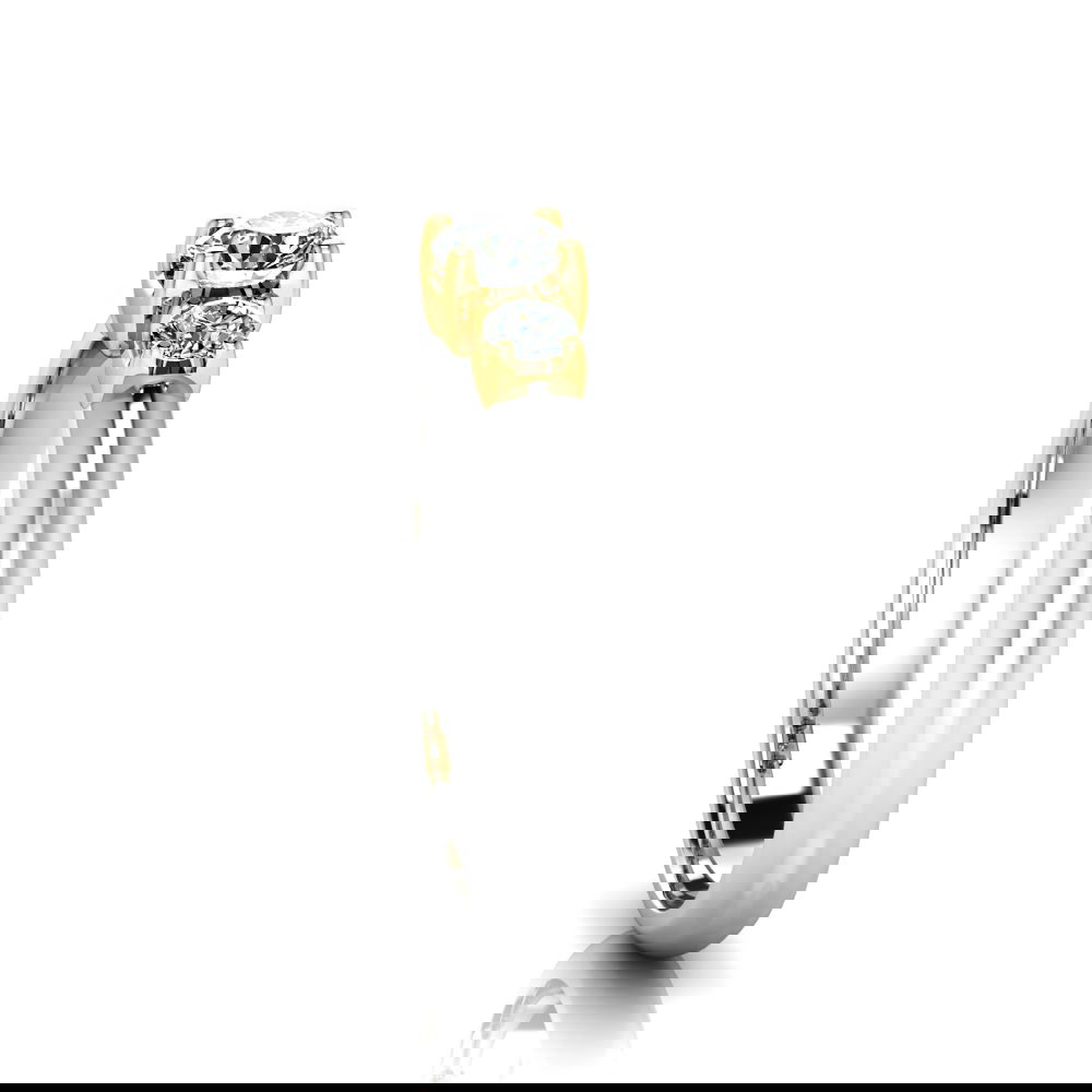 Vorschau: Verlobungsring VR13 333er Weiß-/Gelbgold - 2717