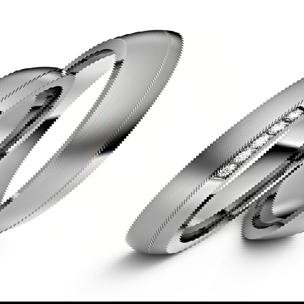ASF Trauringe Partnerringe T005 Titanium - 2716