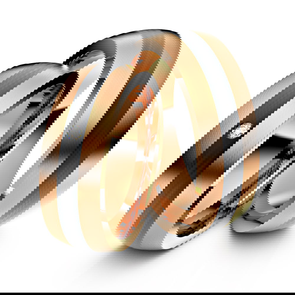 ASF Trauringe Partnerringe S013 Carbon - 4870