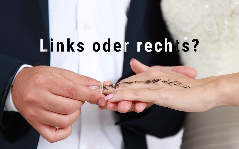 Verlobungsring welche hand deutschland